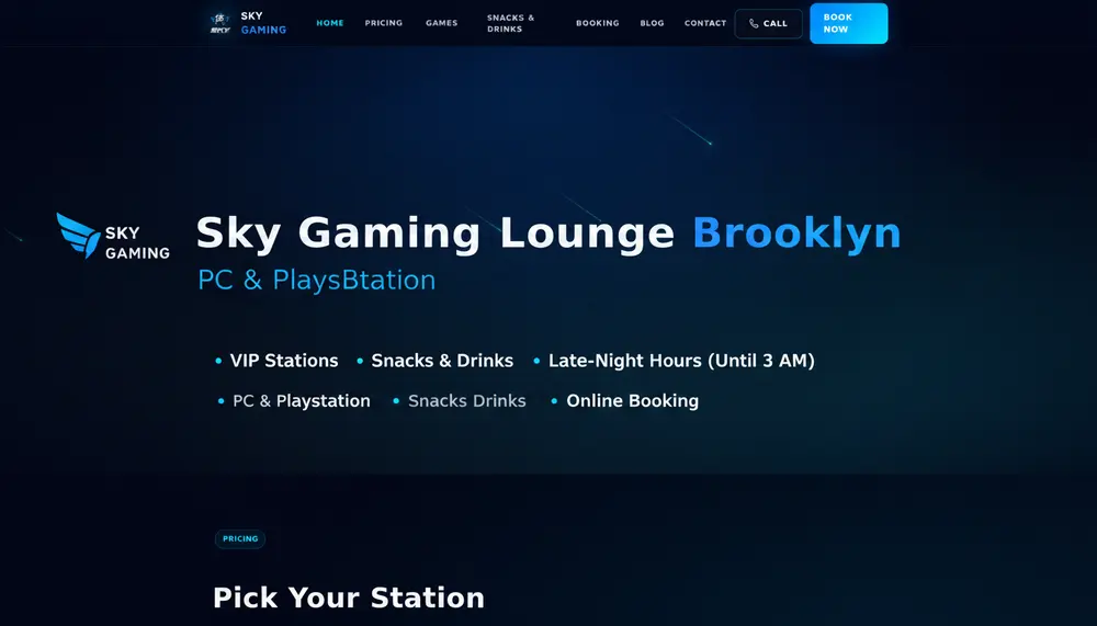 Sky Gaming Lounge