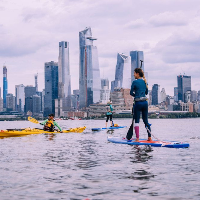 Kayak and paddle board rentals in New York City