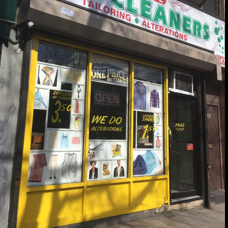 All Dry Cleaning $3.50