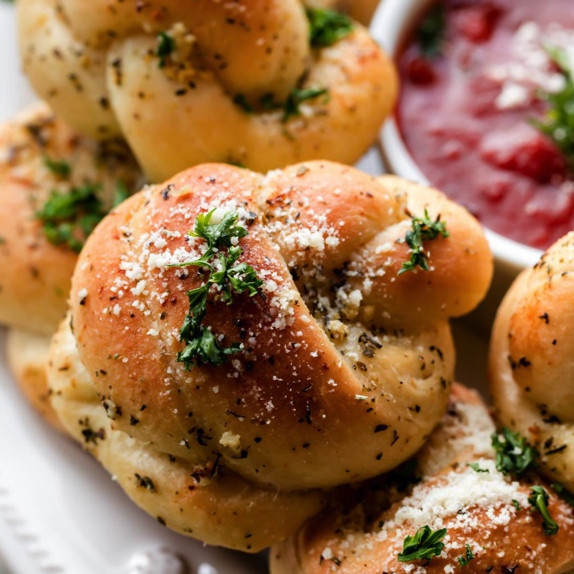 1 Free Garlic Knots with Purchase