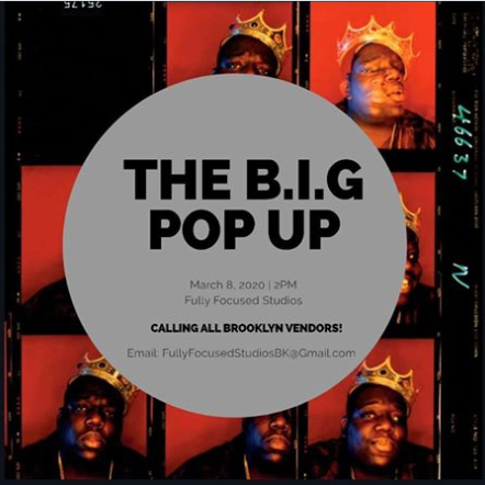 The B.I.G Pop Up Shop